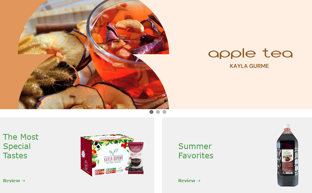 KAYLA GURME WEBSITE
